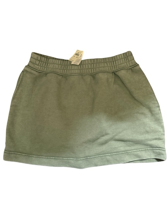 aerie Dresses & Skirts - NEW AERIE Green French Terry skirt with pockets size M